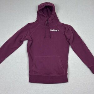Gymshark Men's Maroon Red Hoodie Size S